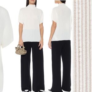 The Row Off-White Karolina T-Shirt Brand New with Tags